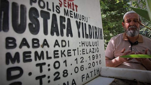 Babalar Günü'nde şehit oğluna ziyaret: 'O bana gelemedi, ben ona geldim'