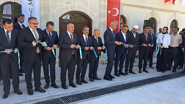 Bakan Ersoy'un Katılımıyla Elazığ Arkeoloji ve Etnografya Müzesi açıldı