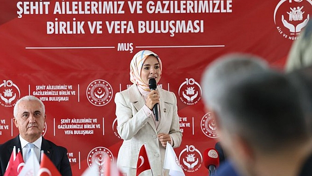 Bakan Göktaş Muş'ta Şehit Aileleri ve Gazilerle buluştu