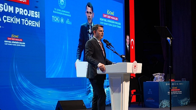 Bakan Kurum'dan Elazığ örneği: 'Yaparsa AK Parti yapar'