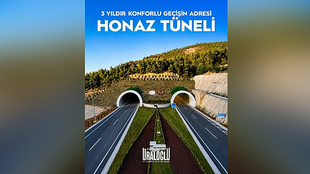 Bakan Uraloğlu: Honaz Tüneli günde 30 bin aracın trafik yükünü hafifletiyor