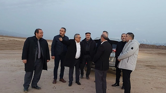 Bakan Yardımcısı Büyükdede Elazığ'da incelemelerde bulundu