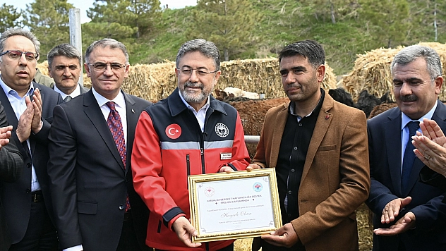 Bakan Yumaklı'dan 'Kırsalda Bereket' Projesine ilişkin açıklamalar