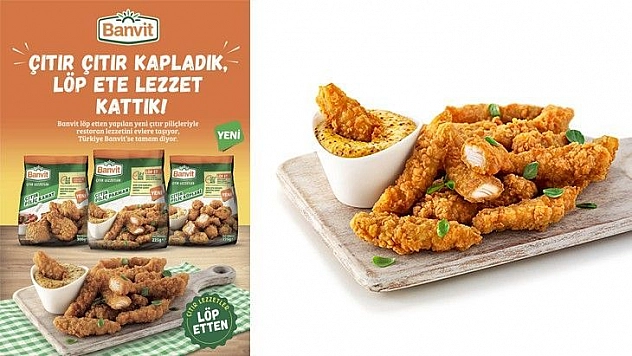 Banvit'in yeni 'Çıtır Lezzetler Ailesi' raflarda