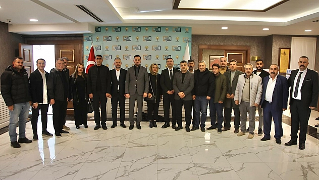 Başkan Adayı Ertürk'ten Selmanoğlu'na hayırlı olsun ziyareti