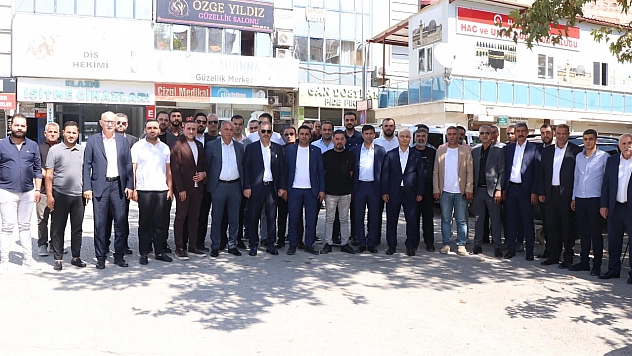 Başkan Alan'a yoğun ilgi