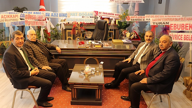 Başkan Alan'dan Esnaf Odalarına hayırlı olsun ziyareti