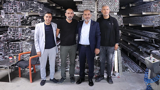 Başkan Alan, sanayi sitesi esnaflarıyla buluştu