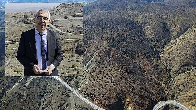 Başkan Bozcan'dan Alacakaya yolu için tünel projesi