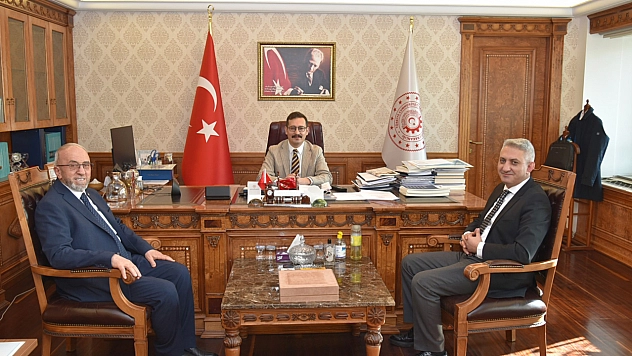 Başkan Dumandağ Ankara'da Bir Dizi Ziyarette Bulundu