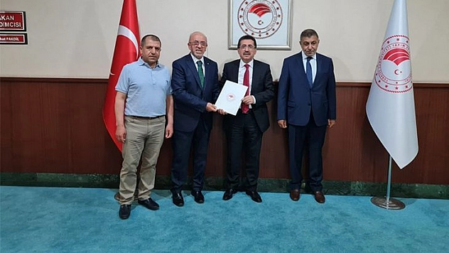 Başkan Dumandağ, Bakan Yardımcısı Pakdil İle Bir Araya Geldi