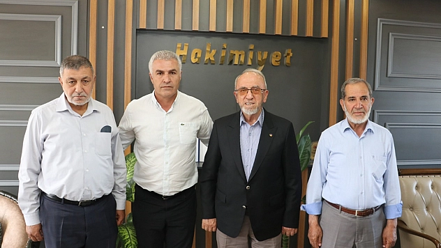 Başkan Dumandağ'dan Başkan Toprak'a ziyaret