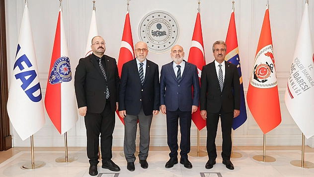 Başkan Dumandağ'dan İçişleri Bakan Yardımcılarına ziyaret