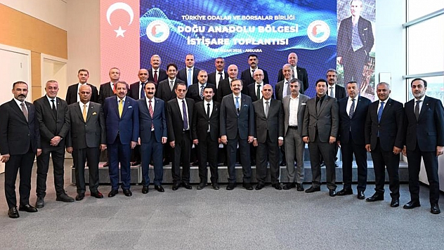 Başkan Dumandağ, Doğu Anadolu Bölgesi İstişare Toplantısı'na katıldı