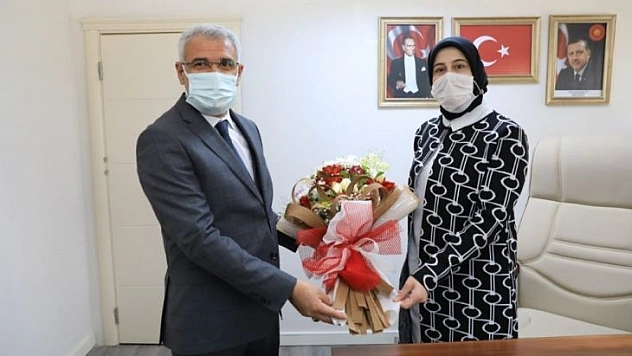 Başkan Güder'den yeni başkanlara hayırlı olsun ziyareti