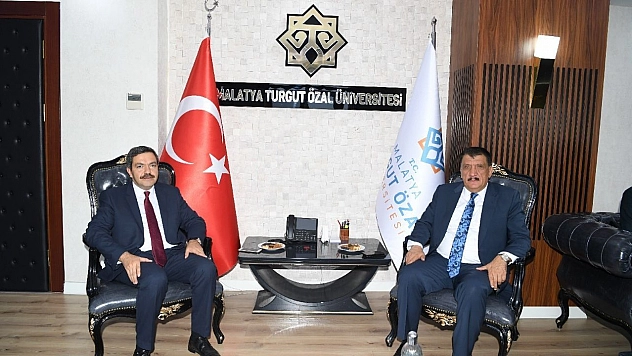 Başkan Gürkan, Rektör Bentli'ye hayırlı olsun ziyaretinde