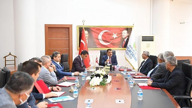 Başkan Gürkan, sanayi esnaf temsilcileriyle bir araya geldi