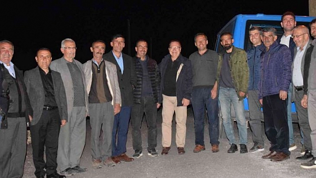 Başkan Kazgan vatandaşlarla bir araya geldi