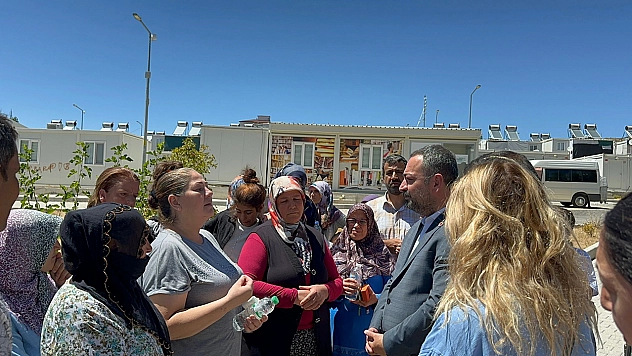 Başkan Özkan: 'Konteyner Kent Sakinlerinin Yaşadığı Mağduriyetin Takipçisi Olacağız'