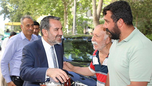 Başkan Şerifoğluları, Şehit ilhanlar Caddesi'nde incelemelerde bulundu