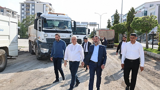 Başkan Şerifoğulları, Bayramda da sahadaydı