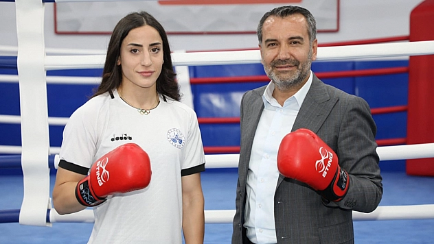 Başkan Şerifoğulları: Gizem'in Madalya ile Döneceğine İnanıyoruz