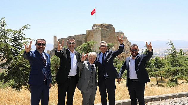 Başkan Şerifoğulları, kırım Türkleri lideri Kırımoğlu'nu ağırladı