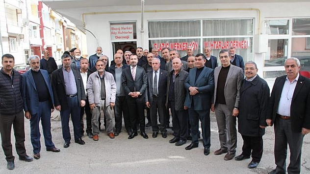 Başkan Şerifoğulları Köy Muhtarlarıyla Bir Araya Geldi