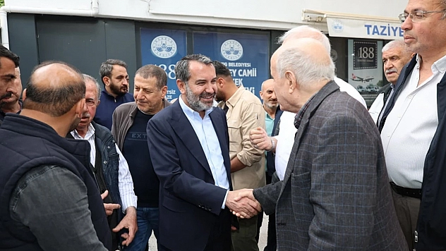 Başkan Şerifoğulları, Nailbey Mahallesi'nde yürütülen çalışmaları inceledi