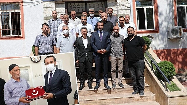 Başkan Şerifoğulları, Yazıkonak Beldesi'ni Ziyaret Etti