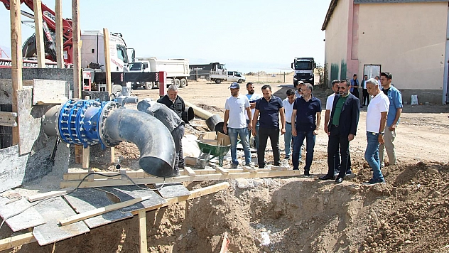 Başkan Şerifoğulları, yeni istasyonda incelemede bulundu