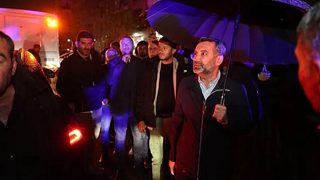 Başkan Şerifoğulları Yıldırım Düşen Camide İncelemelerde Bulunuldu