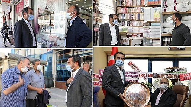 Başkan Şerifoğulları Ziyaretlerini Sürdürüyor