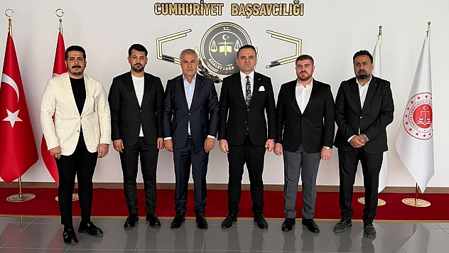 Başkan Toprak'tan Cumhuriyet Başsavcısı Yeğin'e ziyaret