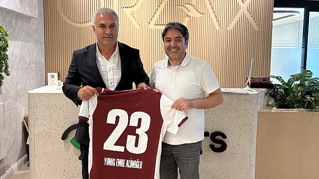 Başkan Toprak'tan Orzax CEO'su Yunus Emre Alimoğlu'na ziyaret