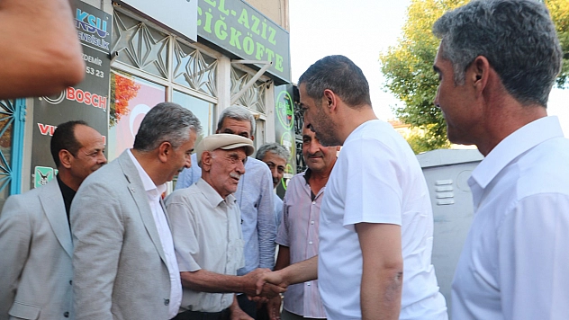 Başkan Tuncer Turus'tan Milletvekili Semih Işıkver'e ve İl Başkanı Yunus Bal'a teşekkür..