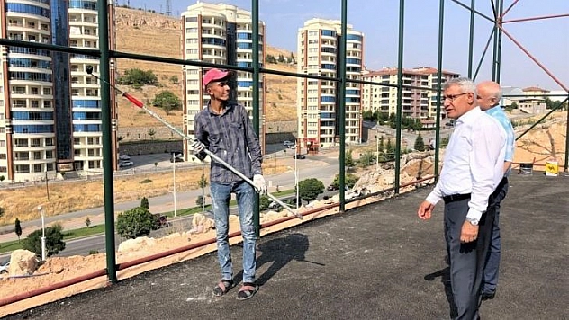 Battalgazi'de gençlerin spor alanları artıyor