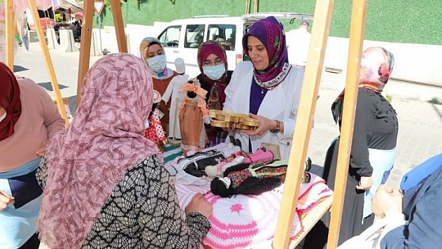 Battalgazi Hanımeli pazarı yeniden kapılarını açtı