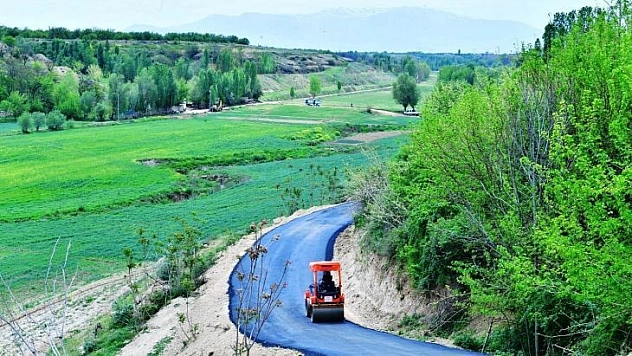 Batuhan için yollar asfaltlanıyor