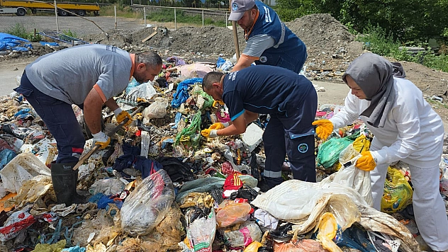 Belediye ekipleri çöp sandı, içinden altın çıktı