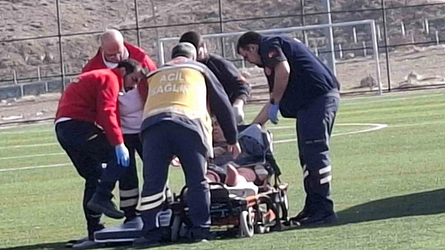 Beyin kanaması geçiren hastaya ambulans helikopter yetişti