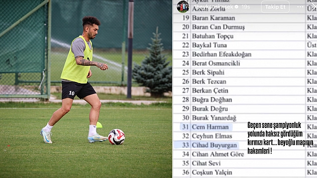 Beykan Şimşek'ten sert tepki: 'O maçın hakemleri!'