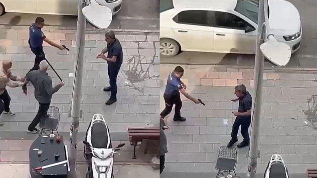 Bıçaklı Saldırganı Polis Etkisiz Hale Getirdi