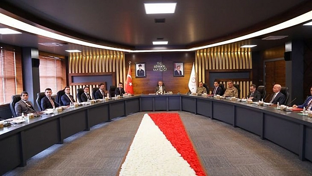 Bingöl'de 'İl Güvenlik ve Asayiş Koordinasyon Toplantısı' yapıldı