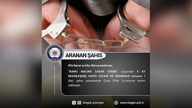 Bingöl'de aranan 6 şüpheli yakalandı