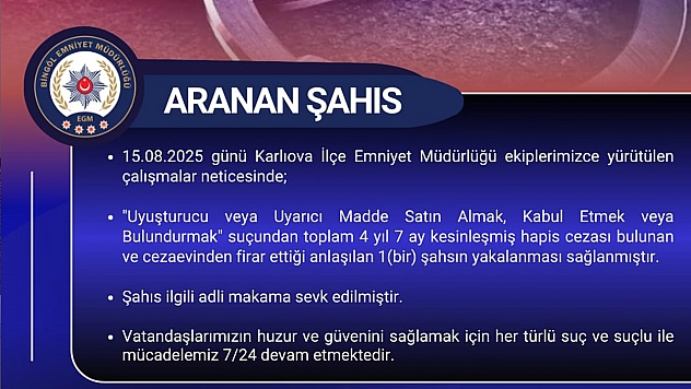 Bingöl'de aranan firari yakalandı