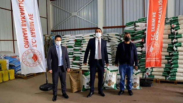 Bingöl'de çiftçilere tohum desteği