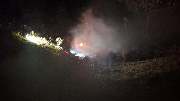 Bingöl'de çıkan yangın söndürüldü