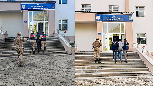 Bingöl'de hapis cezası bulunan 2 şüpheli yakalandı
