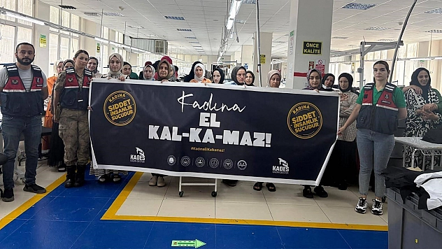 Bingöl'de jandarma ekiplerince KADES tanıtıldı